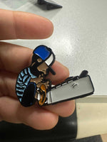 Load image into Gallery viewer, J Dilla on the MPC Pin