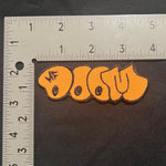 Load image into Gallery viewer, MF Doom Orange and Black Patch