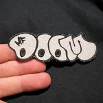 Load image into Gallery viewer, MF Doom White and Black Patch