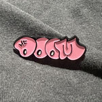 Load image into Gallery viewer, MF Doom Pink Pin