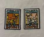 Load image into Gallery viewer, Keith Haring Crack Patch