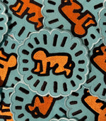 Load image into Gallery viewer, Keith Haring crawling baby Patch