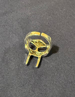 Load image into Gallery viewer, MF Doom Mask Ring