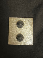 Load image into Gallery viewer, Death Row Records Silver and Black Pin