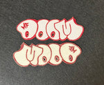 Load image into Gallery viewer, MF Doom Maroon/Red and White Patch