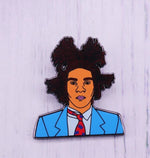 Load image into Gallery viewer, Jean-Michel Basquiat Pin