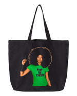 Load image into Gallery viewer, Erykah Badu - Pimp The System Jumbo Tote Bag