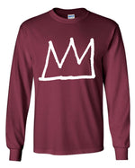 Load image into Gallery viewer, Jean-Michel Basquiat Crown Long Sleeve Shirt
