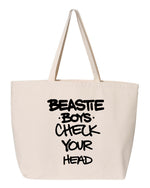 Load image into Gallery viewer, Beastie Boys Check Your Head Jumbo Tote Bag