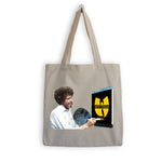 Load image into Gallery viewer, Bob Ross x Wu-Tang Clan Tote Bag