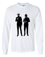 Load image into Gallery viewer, Daft Punk B/W Long Sleeve Shirt