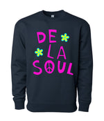 Load image into Gallery viewer, De La Soul Pink Letters Sweatshirt