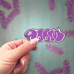 Load image into Gallery viewer, MF Doom Purple Sticker