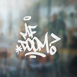 Load image into Gallery viewer, MF Doom Question Mark Sticker