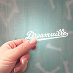 Load image into Gallery viewer, Dreamville White Logo Sticker