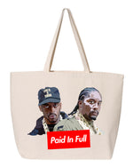 Load image into Gallery viewer, Eric B. & Rakim - Paid In Full Tote Bag