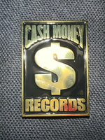Load image into Gallery viewer, Cash Money Records Gold and Black Pin