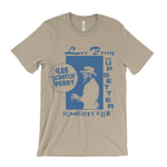 Load image into Gallery viewer, Lee Scratch Perry Blue Print - The Upsetter T-Shirt