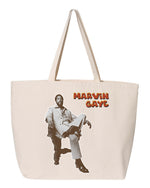 Load image into Gallery viewer, Marvin Gaye Jumbo Tote Bag