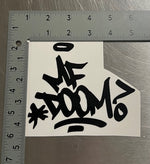 Load image into Gallery viewer, MF Doom Question Mark Sticker