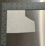 Load image into Gallery viewer, MF Doom Question Mark Sticker