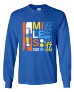 Load image into Gallery viewer, Miles Davis Kind Of Blue Long Sleeve Shirt