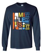 Load image into Gallery viewer, Miles Davis Kind Of Blue Long Sleeve Shirt