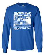 Load image into Gallery viewer, Radiohead I Have A Paper... Long Sleeve Shirt