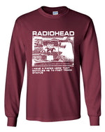 Load image into Gallery viewer, Radiohead I Have A Paper... Long Sleeve Shirt
