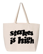 Load image into Gallery viewer, De La Soul - Stakes Is High Jumbo Tote Bag