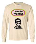 Load image into Gallery viewer, Stevie Wonder Looking Back Long Sleeve Shirt