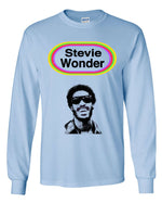 Load image into Gallery viewer, Stevie Wonder Looking Back Long Sleeve Shirt
