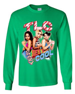Load image into Gallery viewer, TLC Crazy Sexy Cool (Candy Cane Design) Long Sleeve Shirt