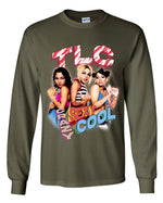 Load image into Gallery viewer, TLC Crazy Sexy Cool (Candy Cane Design) Long Sleeve Shirt