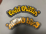 Load image into Gallery viewer, Cold Chillin' Gold Logo Patch