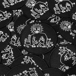 Load image into Gallery viewer, Keith Haring Larry Levan Birthday Party Flyer Patch