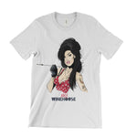 Load image into Gallery viewer, Amy Winehouse Smoking T-Shirt