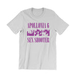 Load image into Gallery viewer, Apollonia 6 Sex Shooter Purple Logo T-Shirt