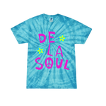 Load image into Gallery viewer, De La Soul Pink Peace Sign Tie Dye T-Shirt