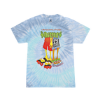 Load image into Gallery viewer, De La Soul A Rollerskating Jam Named Saturdays Tie Dye T-Shirt