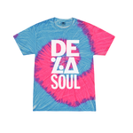 Load image into Gallery viewer, De La Soul Text Logo Tie Dye T-Shirt