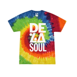 Load image into Gallery viewer, De La Soul Text Logo Tie Dye T-Shirt