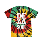 Load image into Gallery viewer, De La Soul Text Logo Tie Dye T-Shirt