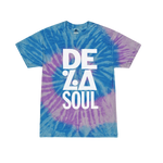 Load image into Gallery viewer, De La Soul Text Logo Tie Dye T-Shirt