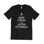 Load image into Gallery viewer, Keep Calm And Listen To Prince T-Shirt