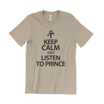Load image into Gallery viewer, Keep Calm And Listen To Prince T-Shirt