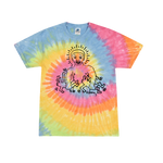 Load image into Gallery viewer, Keith Haring and Larry Levan Tie Dye T-Shirt