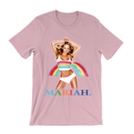 Load image into Gallery viewer, Mariah Carey Rainbow T-Shirt