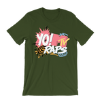 Load image into Gallery viewer, Yo! Mtv Raps Spiral Design T-Shirt