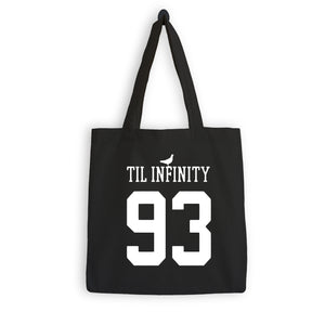 93 Til Infinity Tote Bag